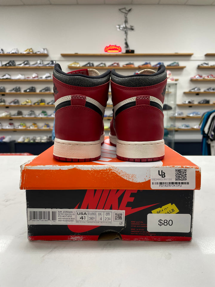 Jordan 1 Retro High OG Chicago Lost and Found (GS) - Worn