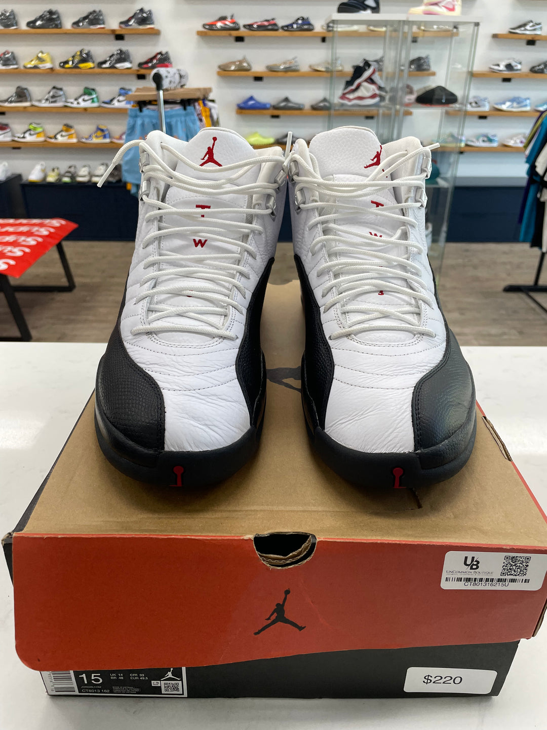 Jordan 12 Retro Taxi Flip - Worn
