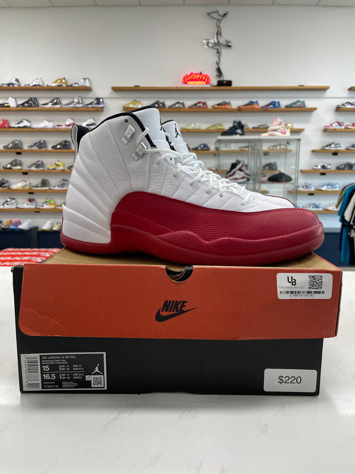 Jordan 12 Retro Cherry (2023) - Worn
