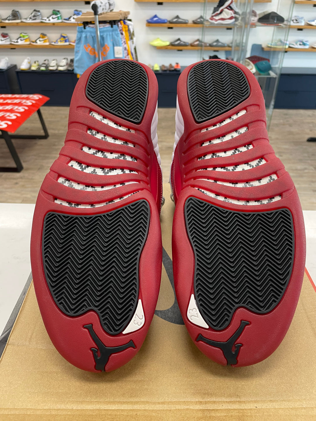 Jordan 12 Retro Cherry (2023) - Worn