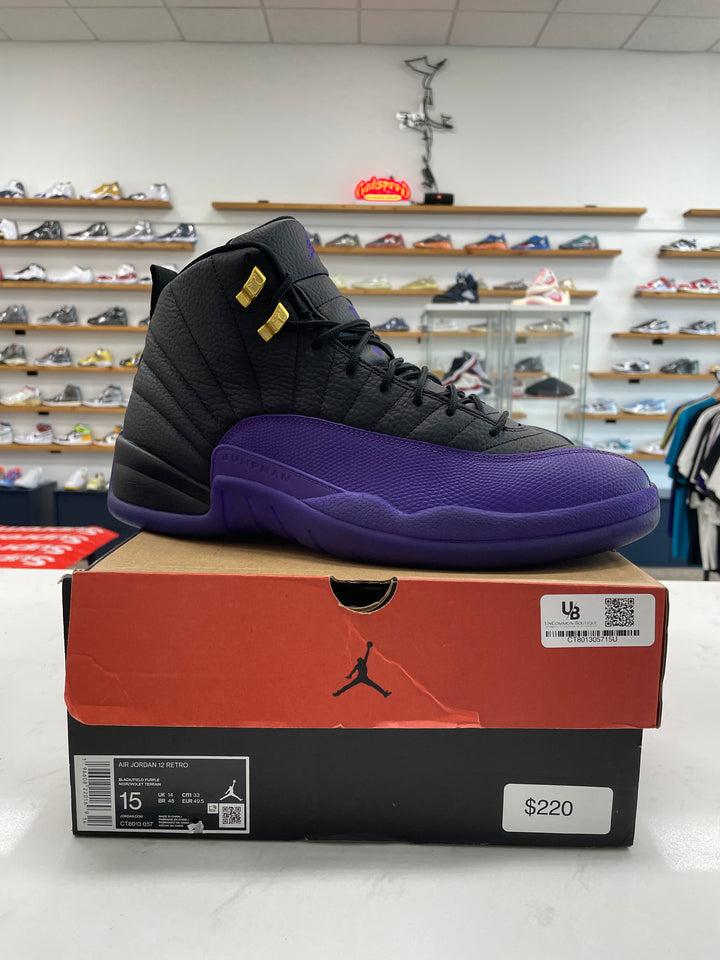Jordan 12 Retro Field Purple - Worn