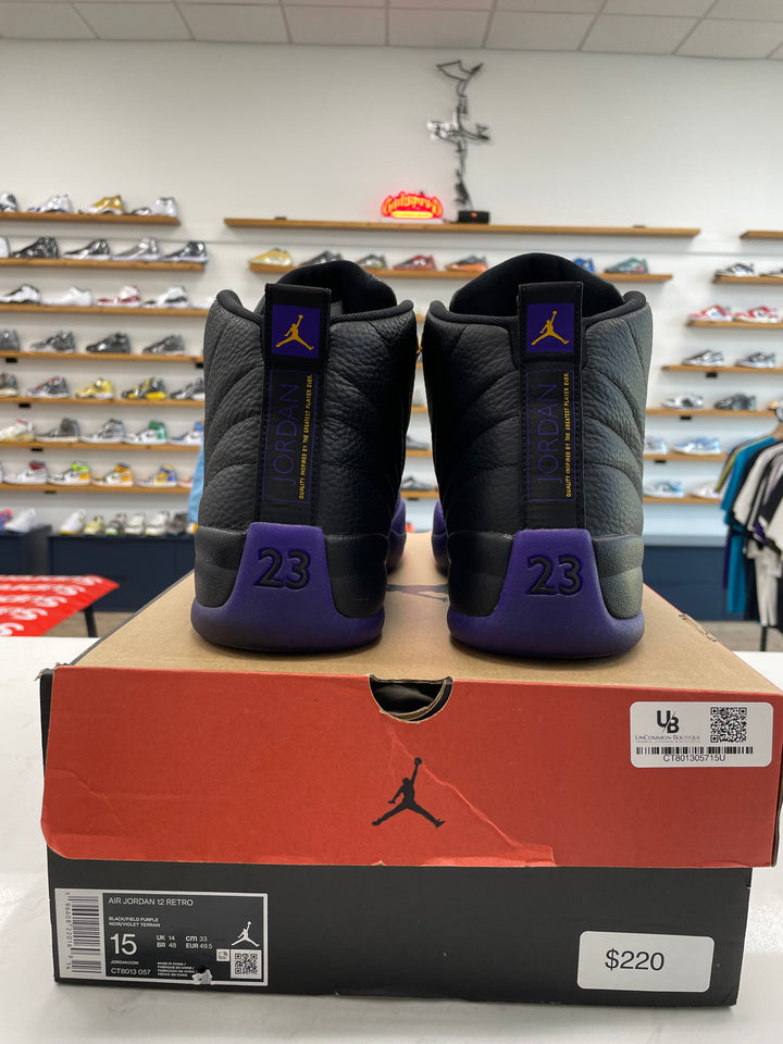 Jordan 12 Retro Field Purple - Worn