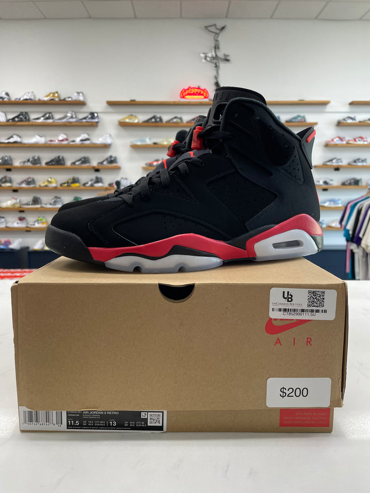 Jordan 6 Retro Infrared Salesman - Worn