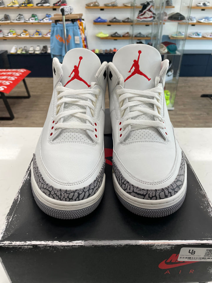 Jordan 3 Retro White Cement Reimagined - Worn