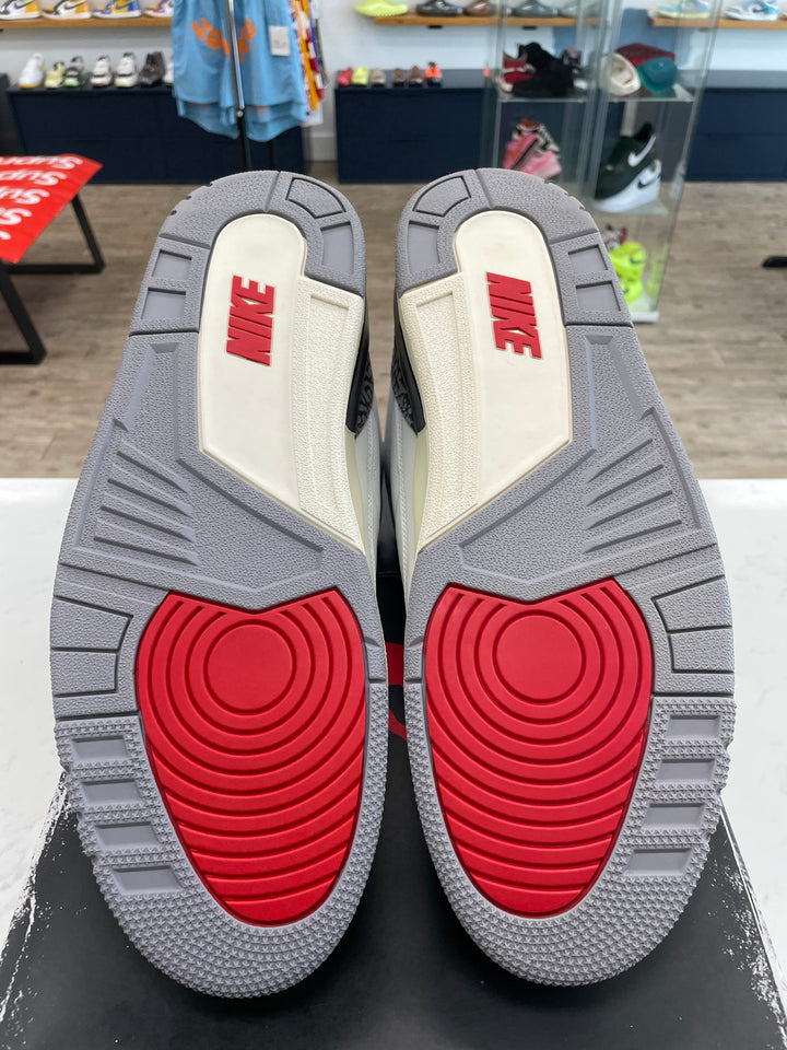 Jordan 3 Retro White Cement Reimagined - Worn
