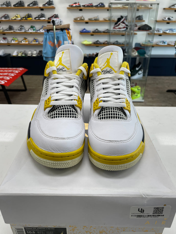 Jordan 4 Retro Vivid Sulfur (Women's) - Worn