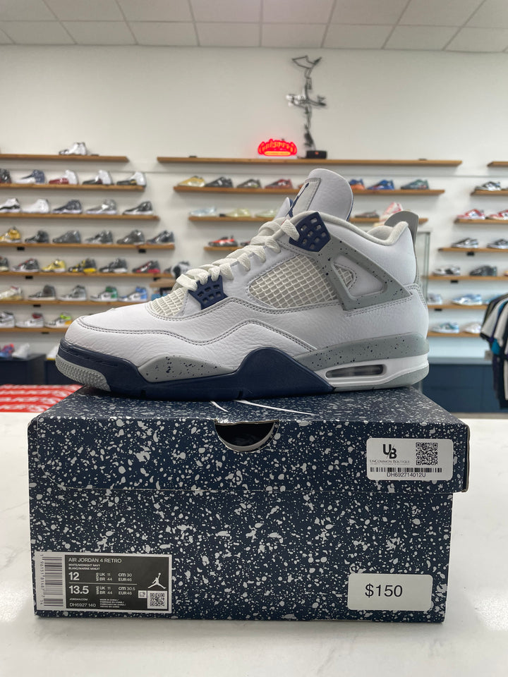 Jordan 4 Retro Midnight Navy - Worn