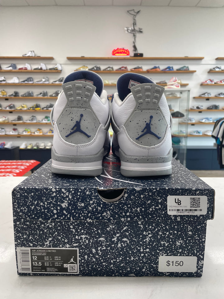 Jordan 4 Retro Midnight Navy - Worn