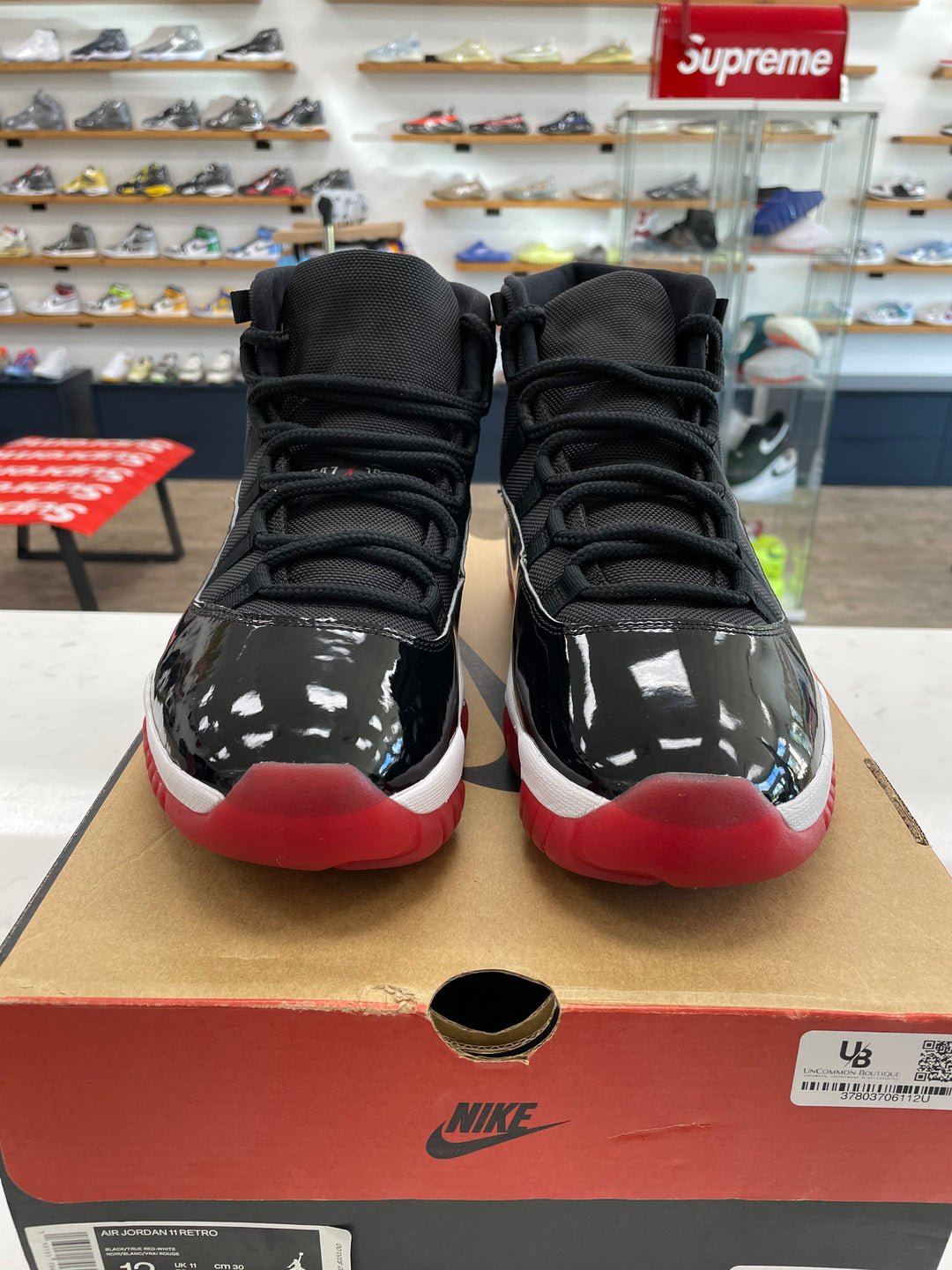 Jordan 11 Retro Playoffs Bred (2019) - Worn