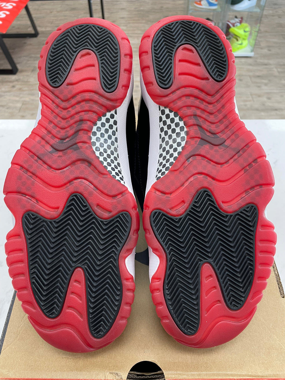 Jordan 11 Retro Playoffs Bred (2019) - Worn
