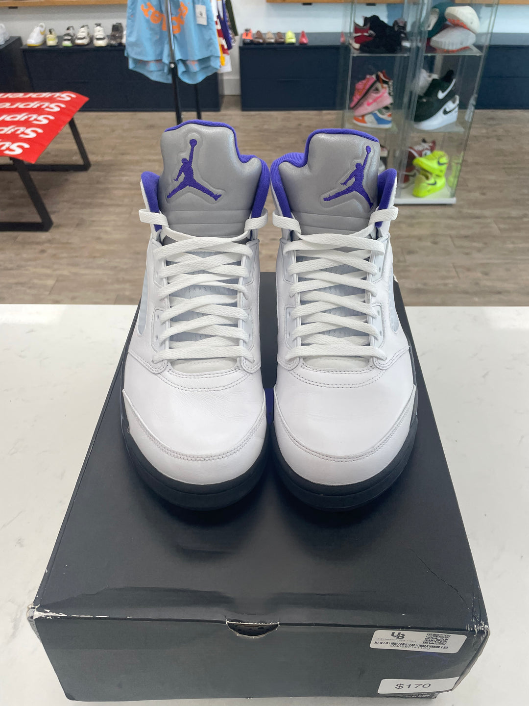 Jordan 5 Retro Dark Concord - Worn