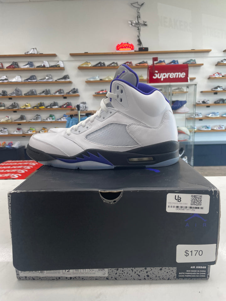 Jordan 5 Retro Dark Concord - Worn