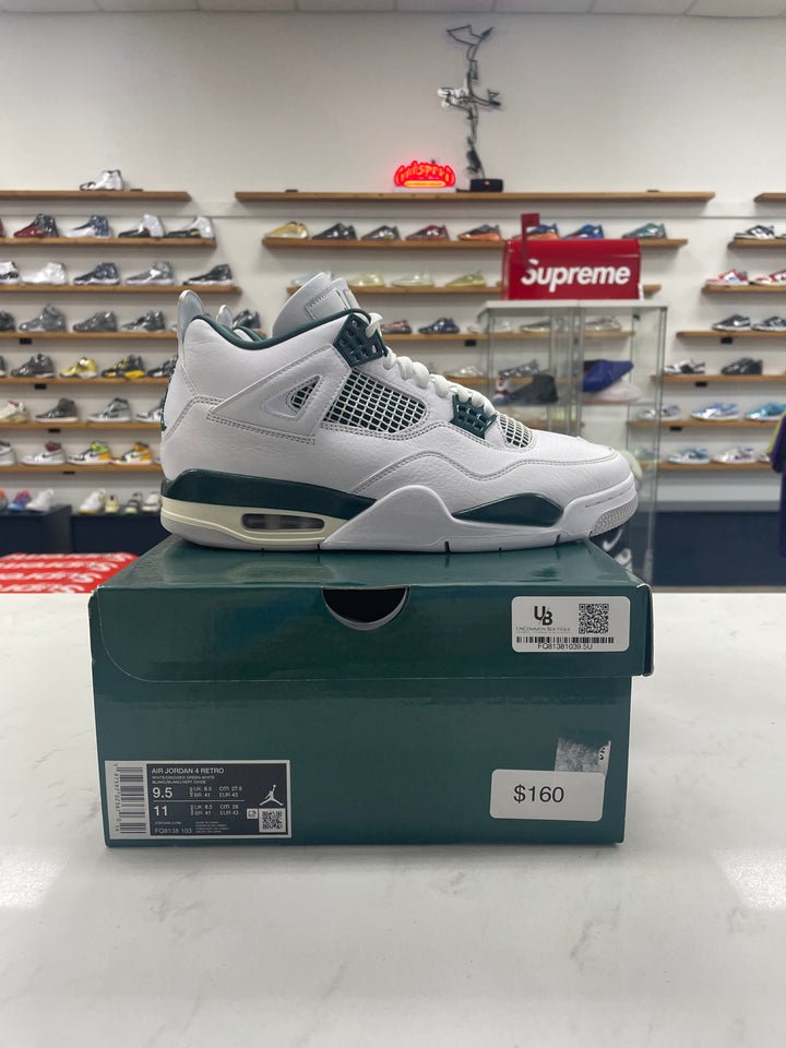 Jordan 4 Retro Oxidized Green - Worn