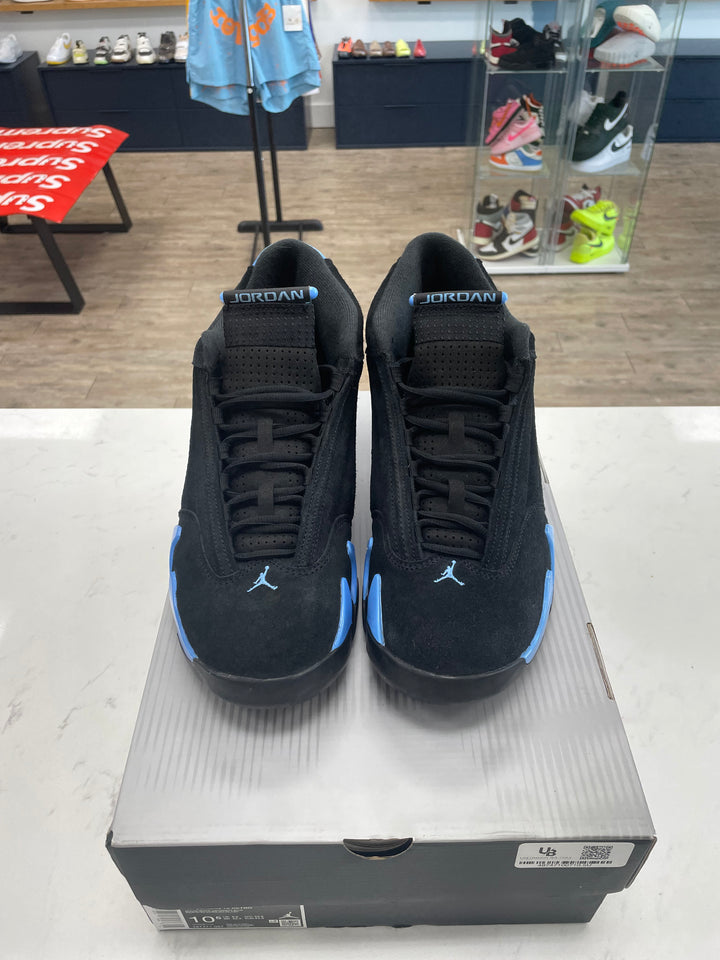 Jordan 14 Retro Black University Blue (2026) - Worn