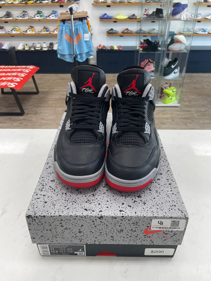 Jordan 4 Retro Bred Reimagined - Worn