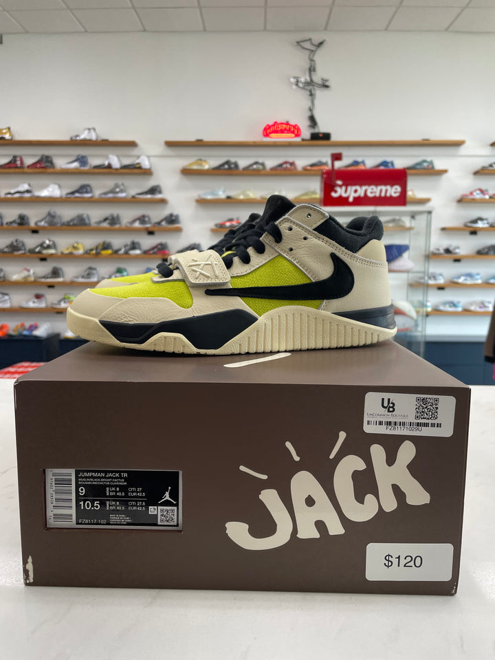 Jordan Jumpman Jack TR Travis Scott Bright Cactus - Worn