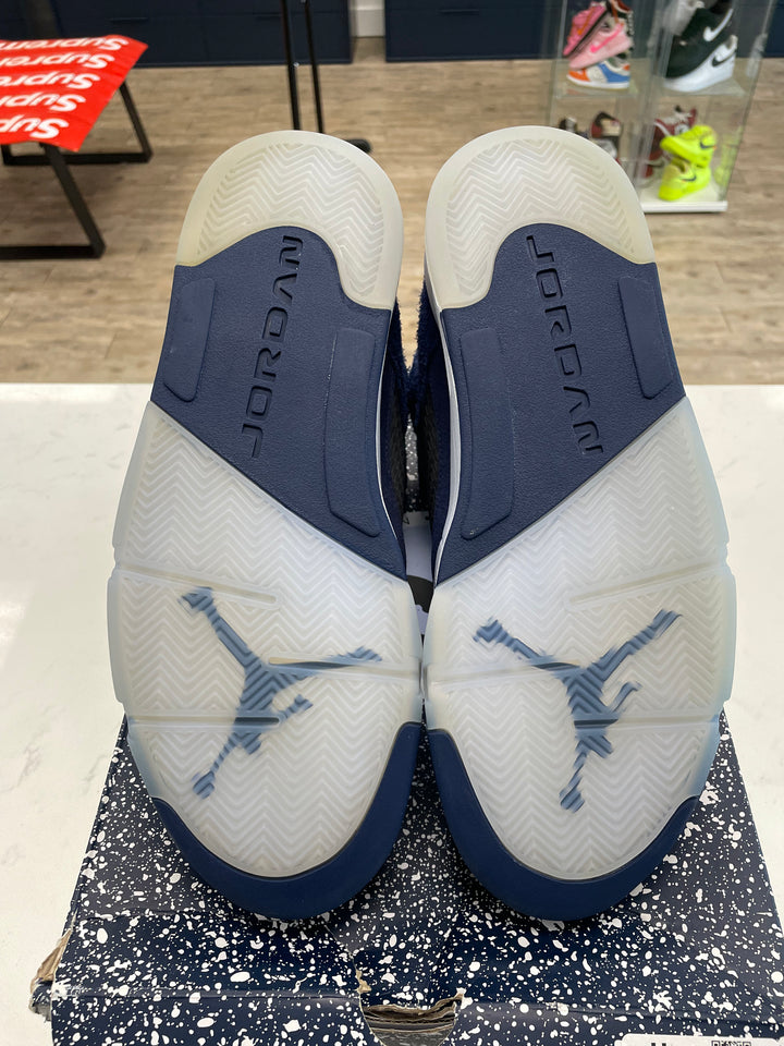 Jordan 5 Retro Midnight Navy - Worn