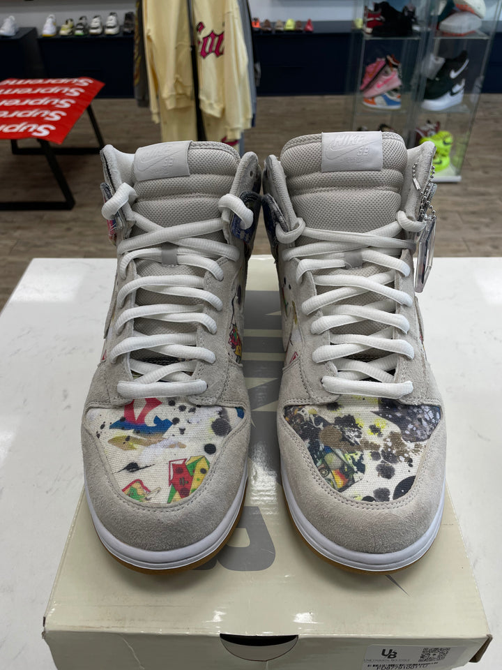 Nike SB Dunk High Supreme Rammellzee - Worn