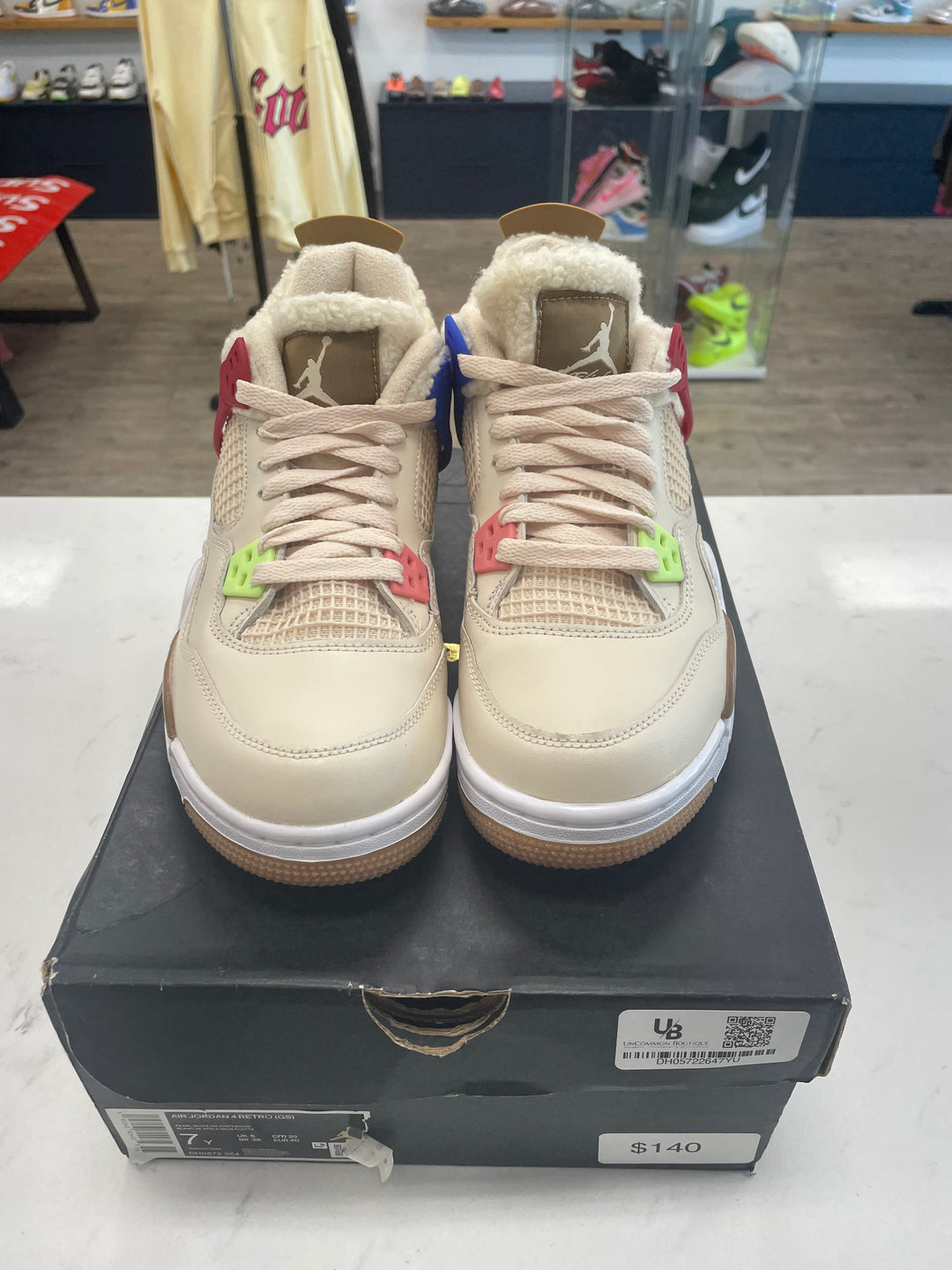 Jordan 4 Retro Where the Wild Things Are (GS) - Worn