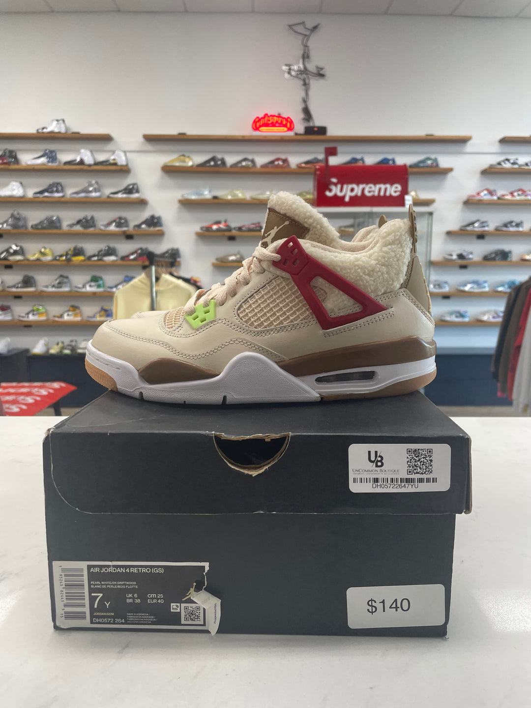 Jordan 4 Retro Where the Wild Things Are (GS) - Worn