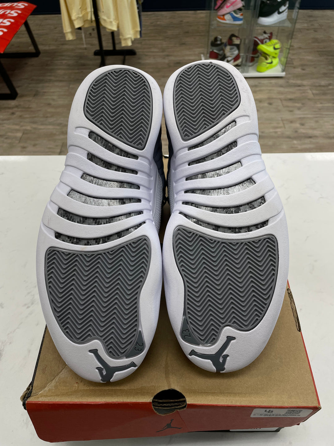 Jordan 12 Retro Stealth - Worn