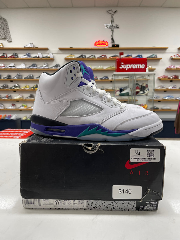 Jordan 5 Retro Grape (2025) - Worn