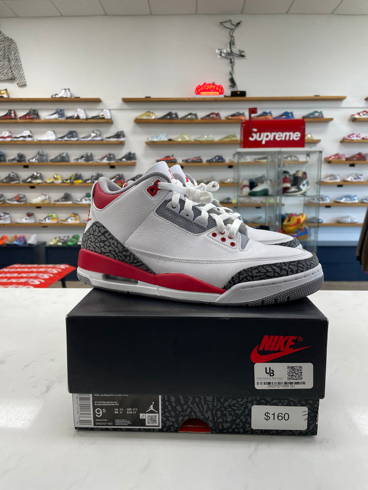 Jordan 3 Retro Fire Red (2022) - Worn