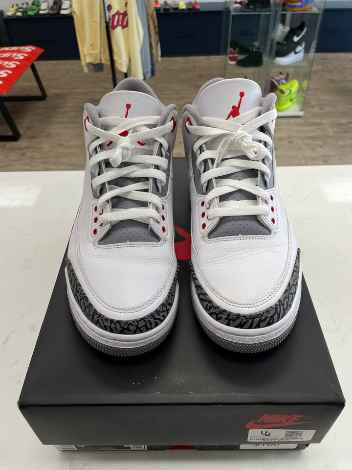 Jordan 3 Retro Fire Red (2022) - Worn