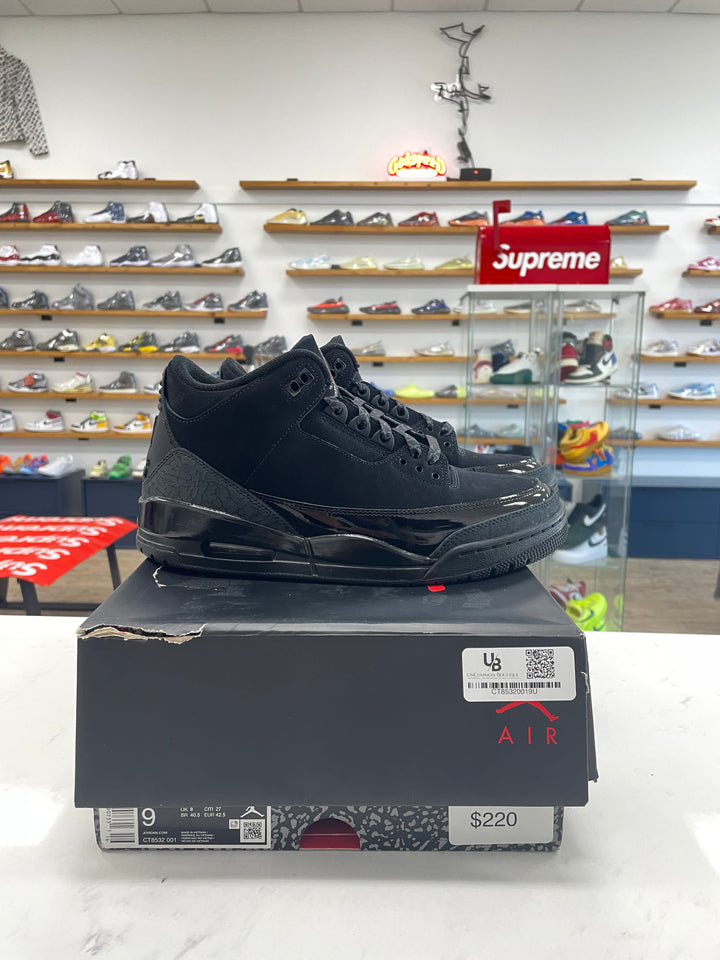 Jordan 3 Retro Black Cat (2025) - Worn