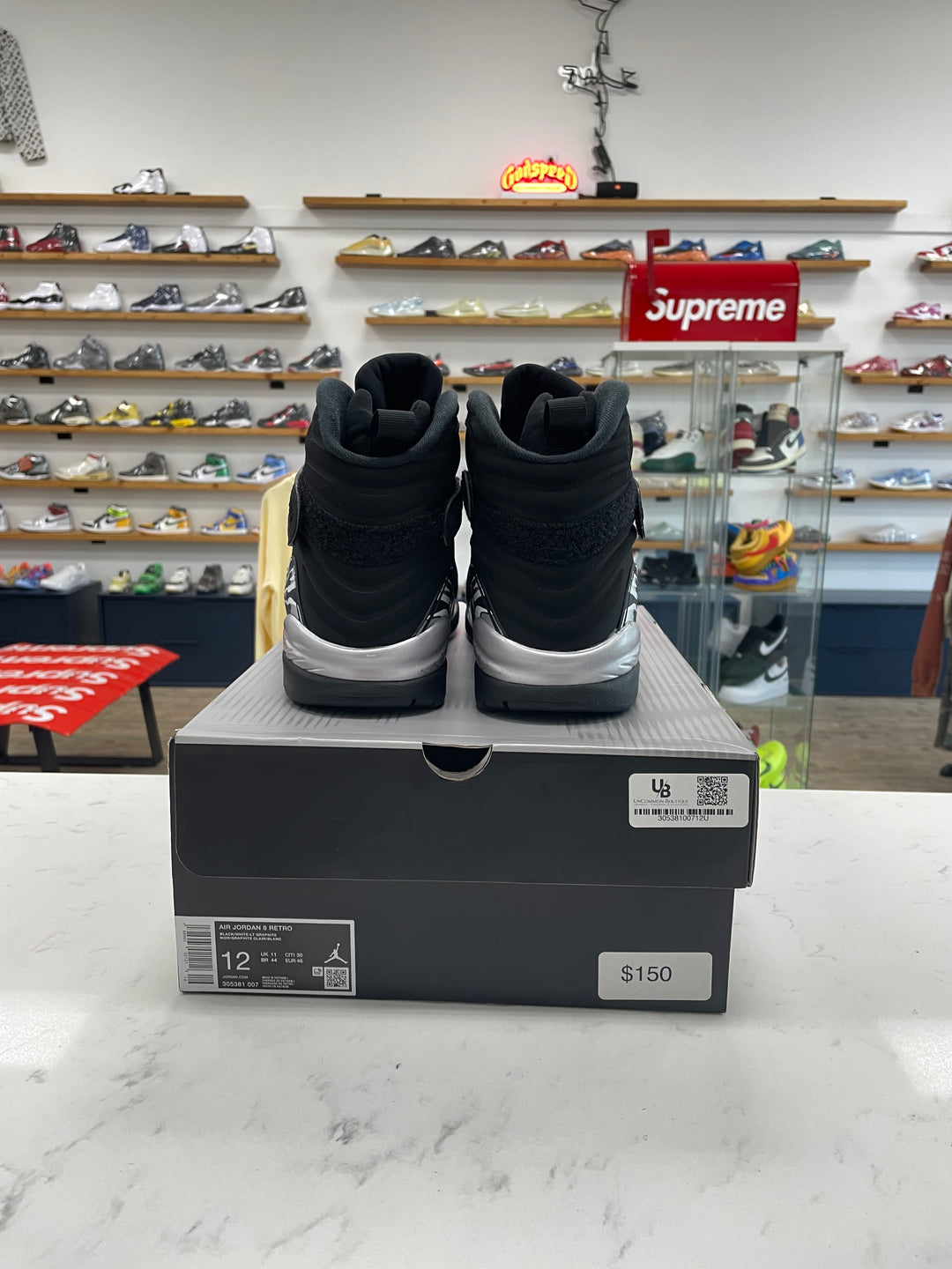 Jordan 8 Retro Chrome (2026) - Worn