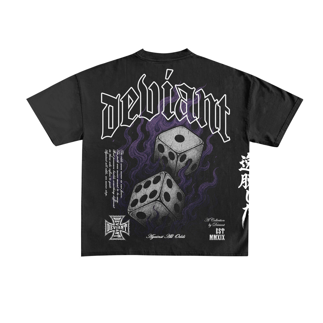 Deviant Double or Nothing Tee Black