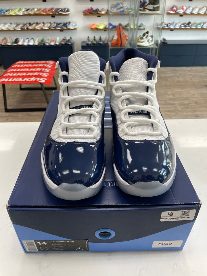 Jordan 11 Retro UNC Win Like 82- Worn