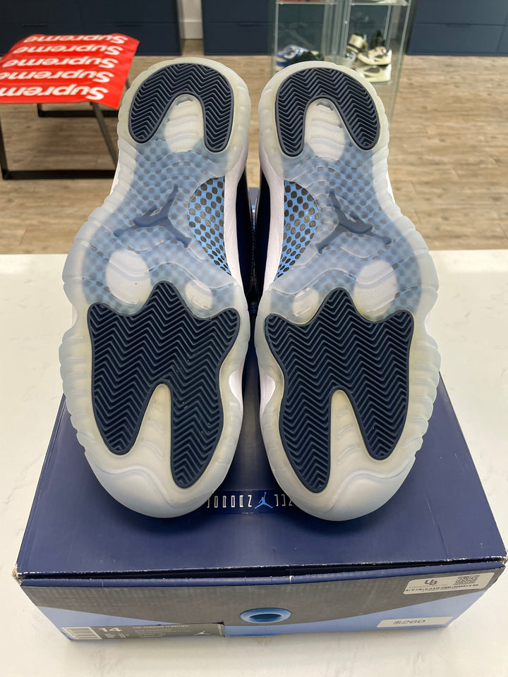 Jordan 11 Retro UNC Win Like 82- Worn