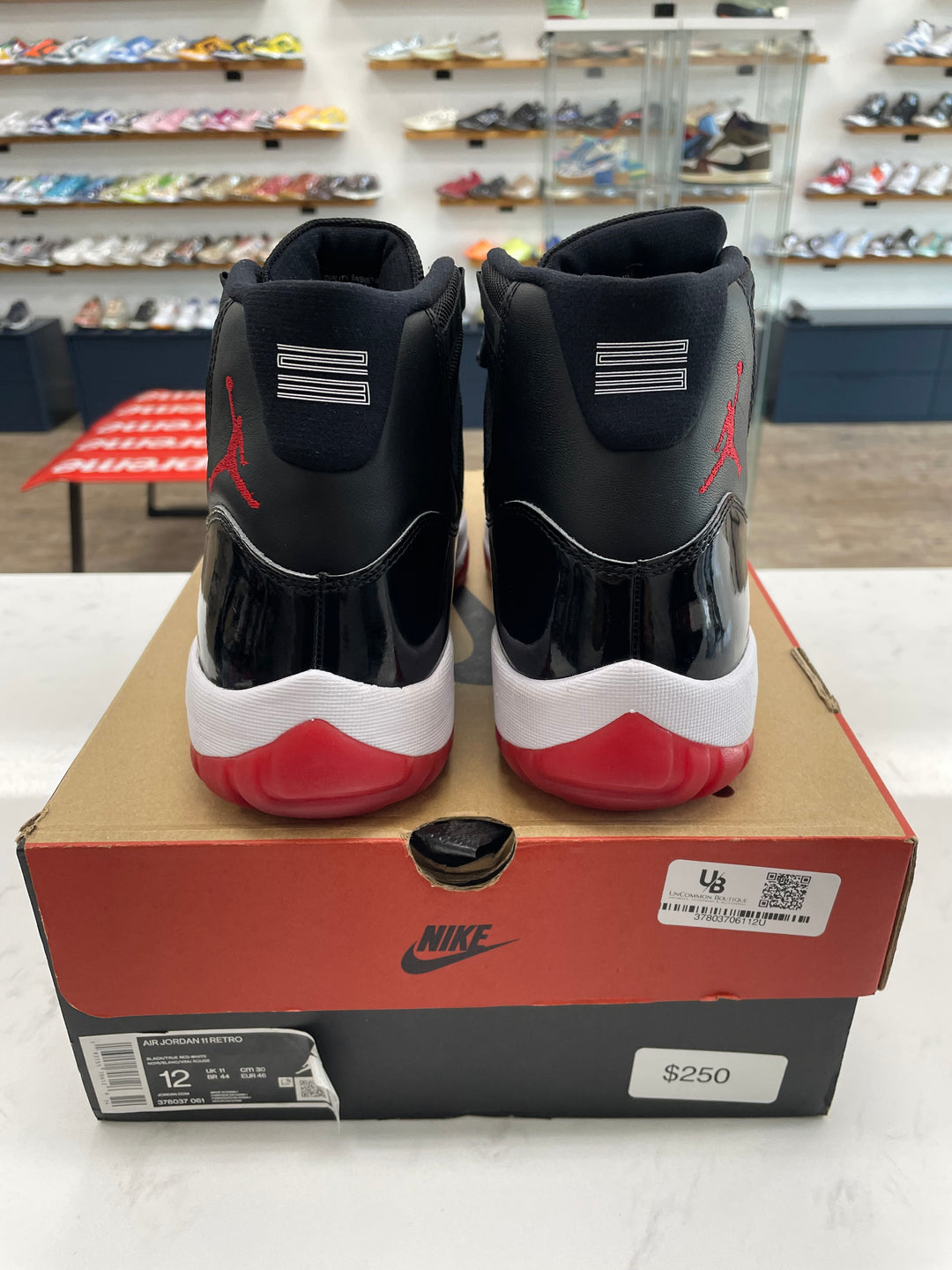 Jordan 11 Retro Playoffs Bred (2019)- Worn