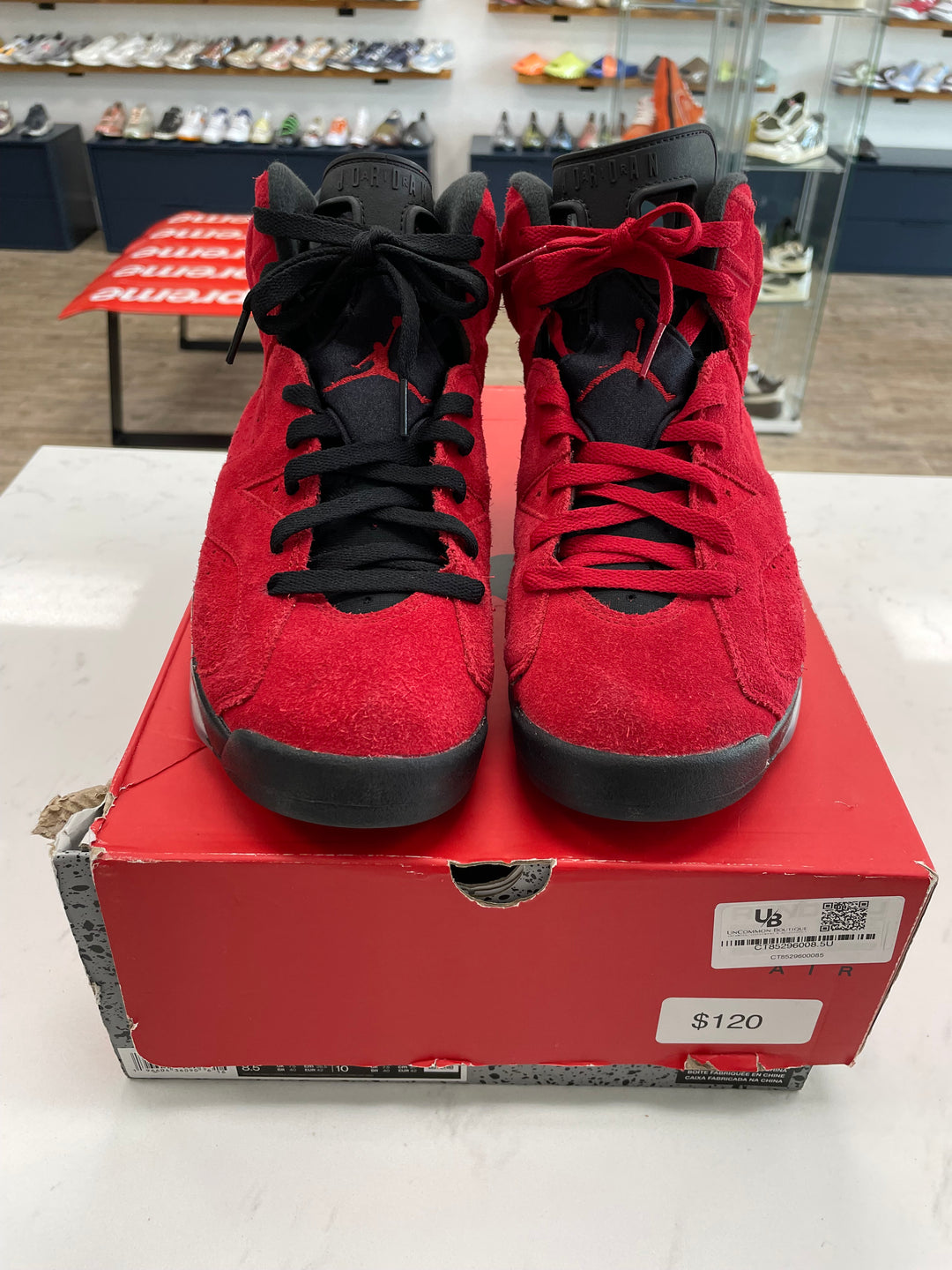 Jordan 6 Retro Toro Bravo- Worn