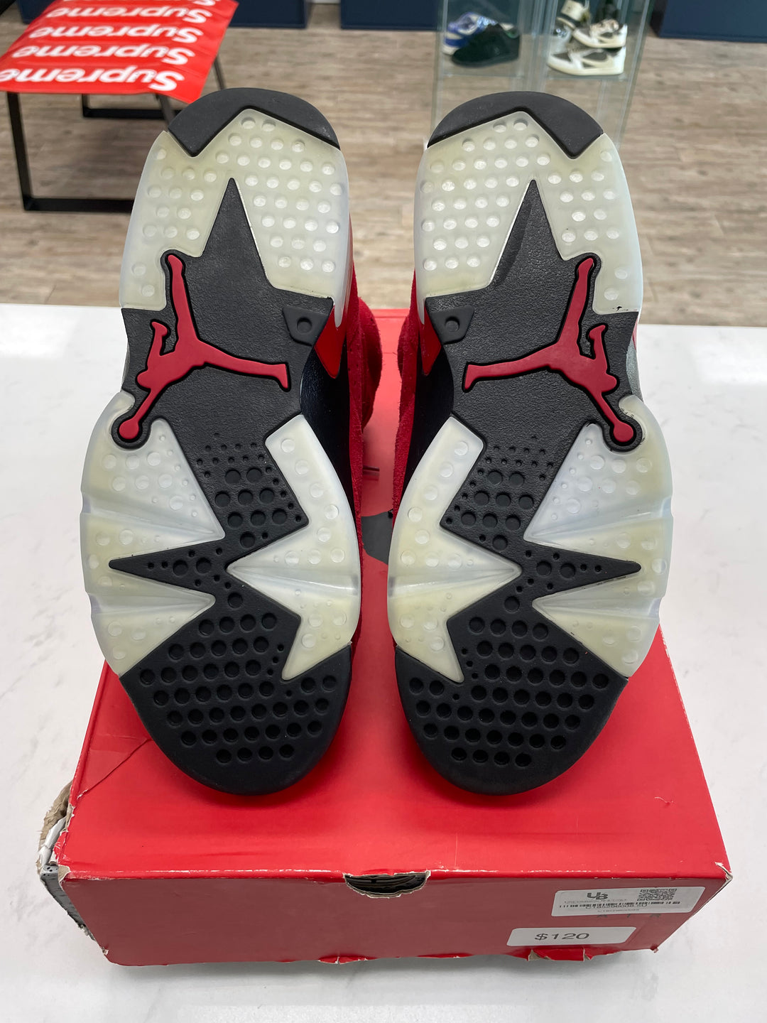 Jordan 6 Retro Toro Bravo- Worn