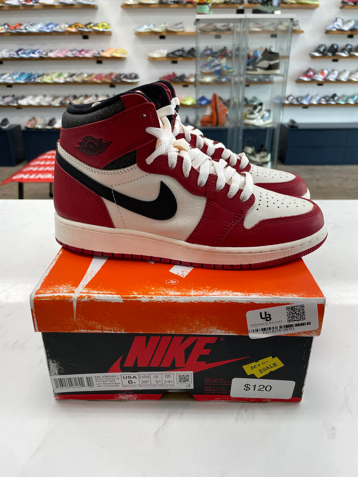 Jordan 1 Retro High OG Chicago Lost and Found (GS)- Worn