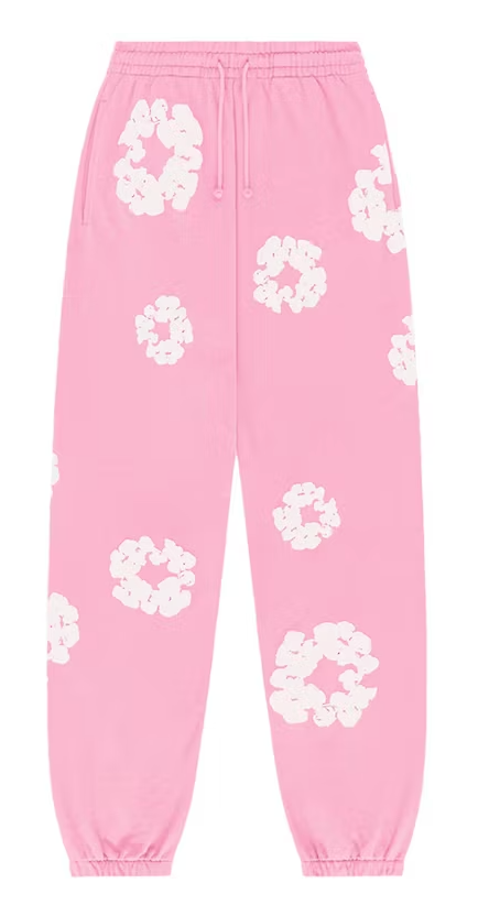 Denim Tears The Cotton Wreath Sweatpants Pink