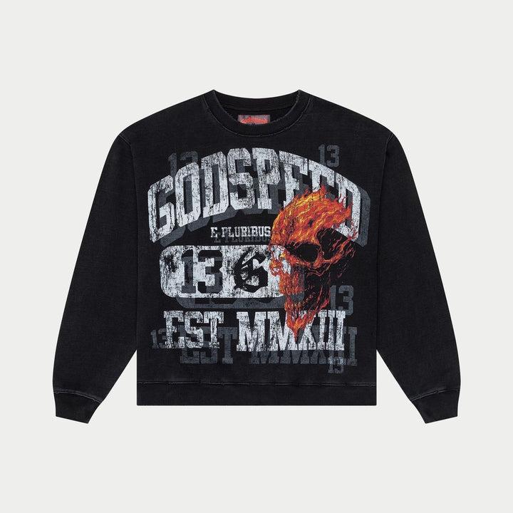 GODSPEED Seeing Double Sweatshirt Black