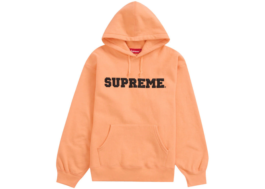 Supreme Collegiate Hooded Sweatshirt Peach