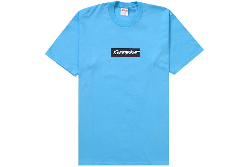 Supreme Futura Box Logo Tee Bright Blue – UnCommon Boutique