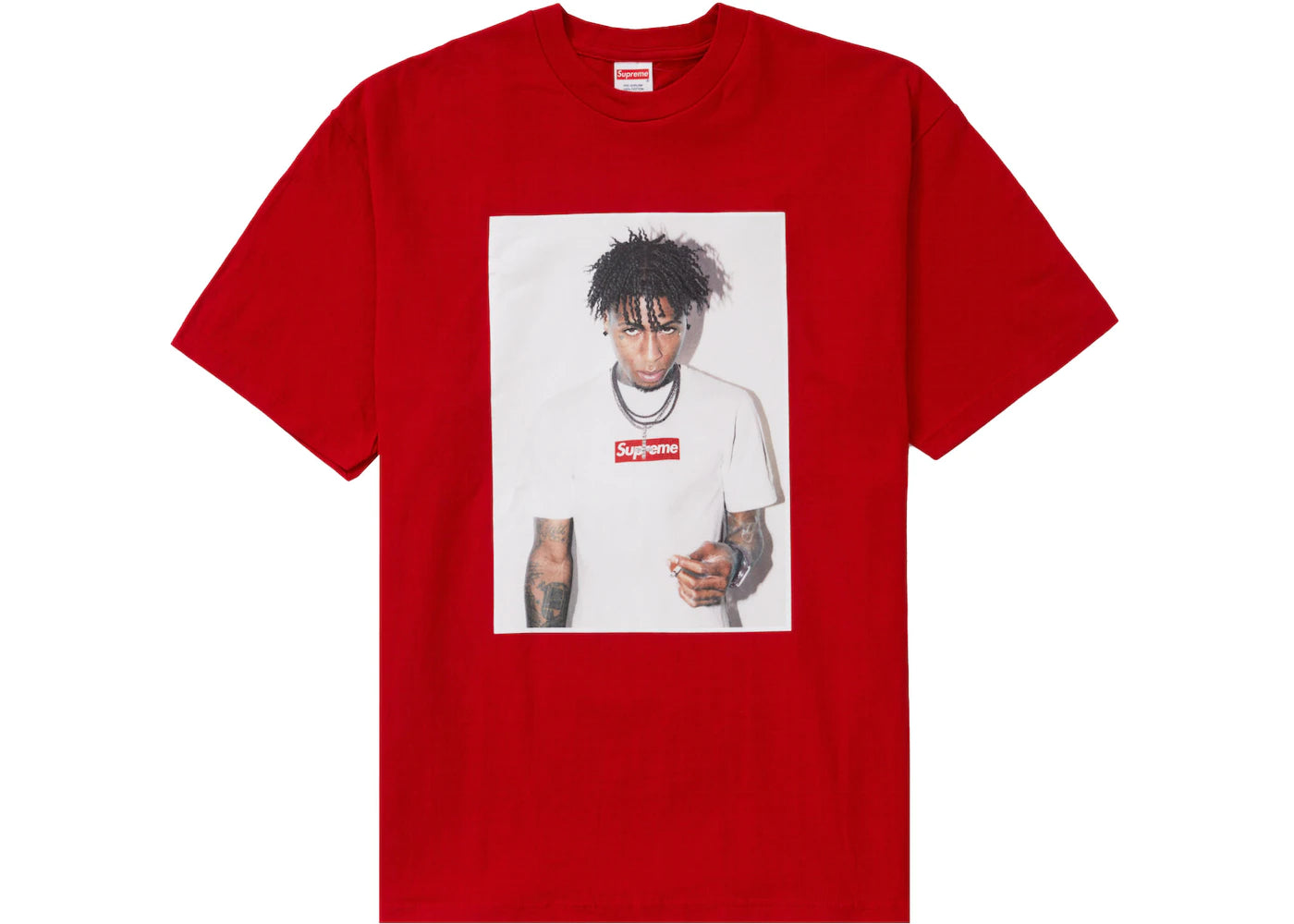 Supreme NBA Youngboy Tee Red – UnCommon Boutique