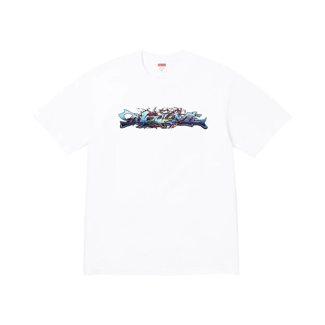 Supreme Tag Tee White