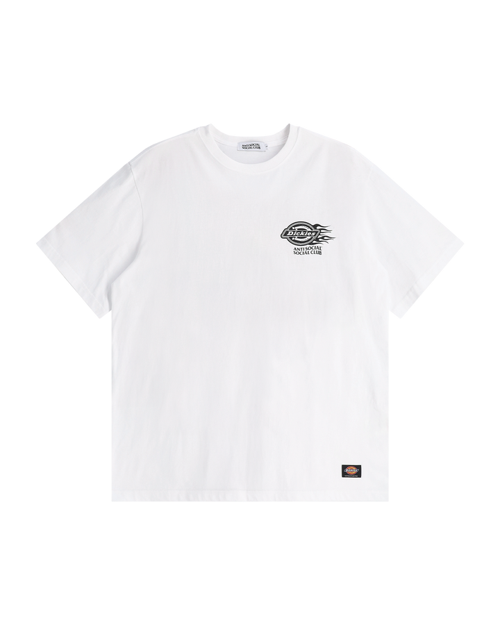 ASSC x DICKIES Flame Tee White