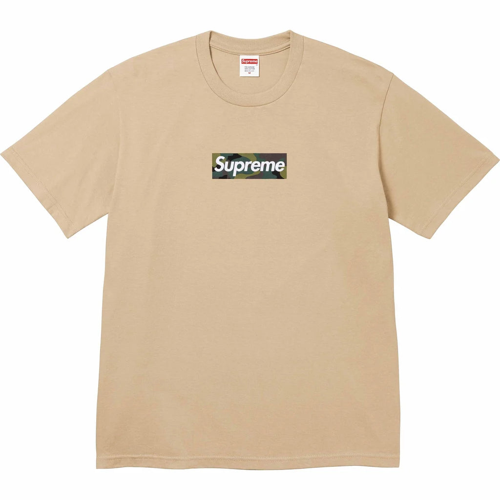 Supreme Box Logo Tee (FW23) Khaki – UnCommon Boutique