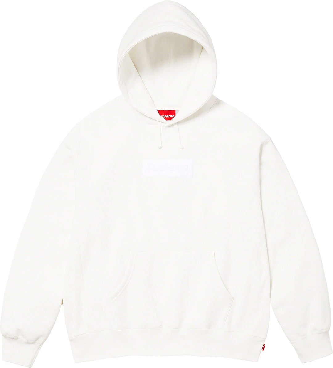 Supreme Box Logo Hooded Sweatshirt (FW23) White