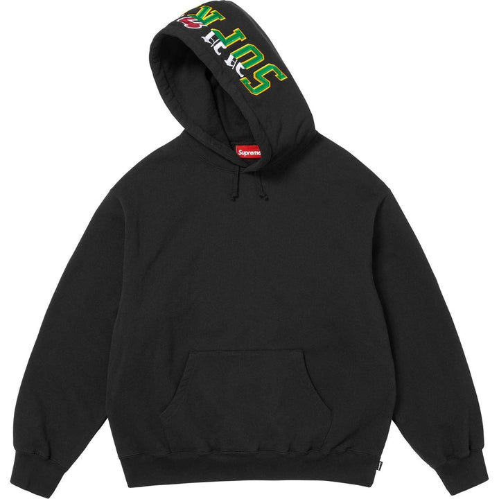 Supreme Multi Logos Hooded Sweatshirt Black