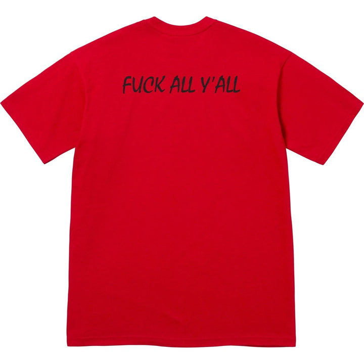 Supreme Split Tee (FW25) Red