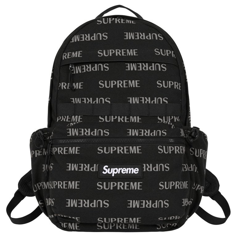 Supreme Logo Backpack (FW26) Black