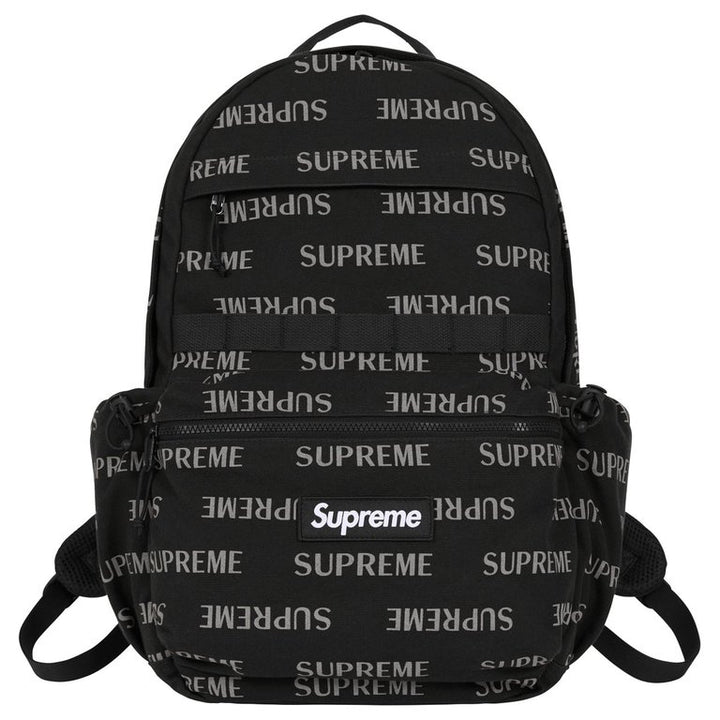 Supreme Logo Backpack (FW26) Black
